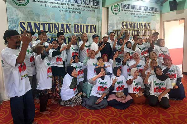 Abah Anton tetap disambut, bukti warga tak terpengaruh kampanye hitam. (ist) - Abah Anton Tetap Disambut, Bukti Warga Tak Terpengaruh Kampanye Hitam