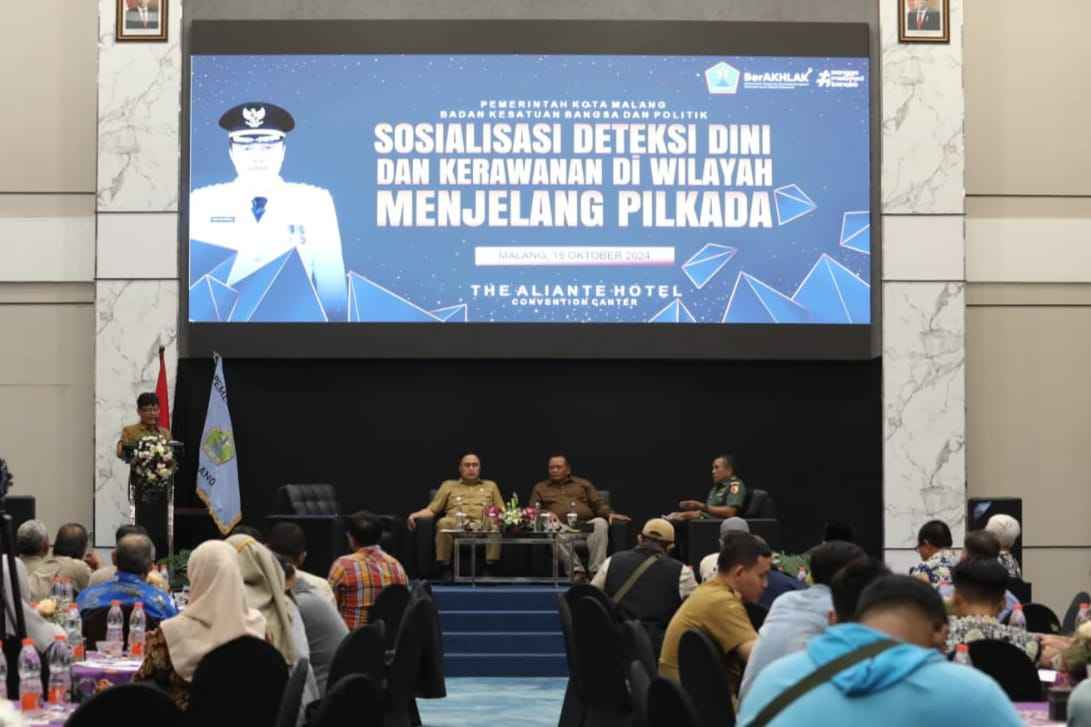 Pj Wali Kota Malang Tegaskan Pentingnya Kondusifitas Jelang Pilkada 2024