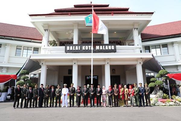 Dandim 0833/Kota Malang Bersama Forkopimda Hadiri Upacara Hari Kesaktian Pancasila