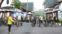 Danrem 083/Bdj Gowes Bersama Satuan Jajaran di Kota Malang