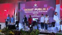 KPU Kota Malang Gelar Debat Perdana Tiga Paslon Wali Kota dan Wakil Wali Kota Malang