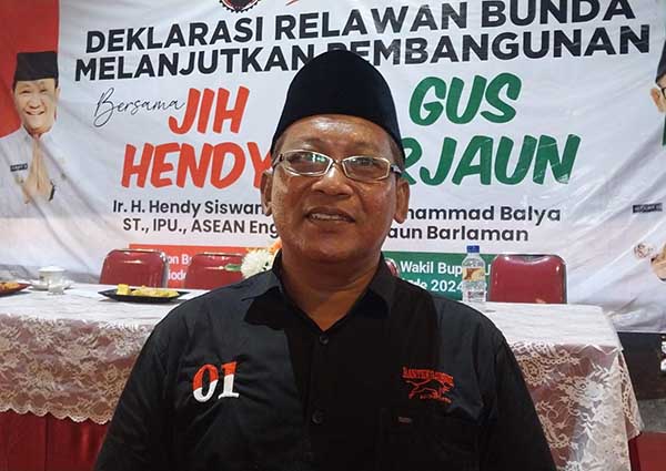 Dodik Setyawan, Koordinator Relawan Bunda Jember. (Seru.co.id/amb) - Dukungan Relawan Mantan Bupati Jember Faida untuk Paslon 01: Agar Tidak Ada Petahana di 2029
