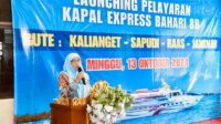 Launching Kapal Express Bahari 8B, Siap Layani Pulau Sapudi, Ra’as hingga Pelabuhan Jangkar Situbondo