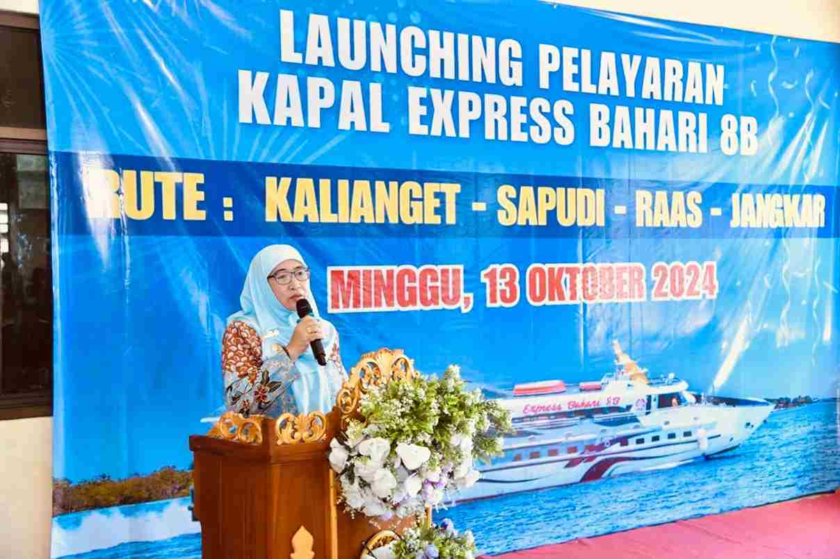 Launching Kapal Express Bahari 8B, Siap Layani Pulau Sapudi, Ra’as hingga Pelabuhan Jangkar Situbondo