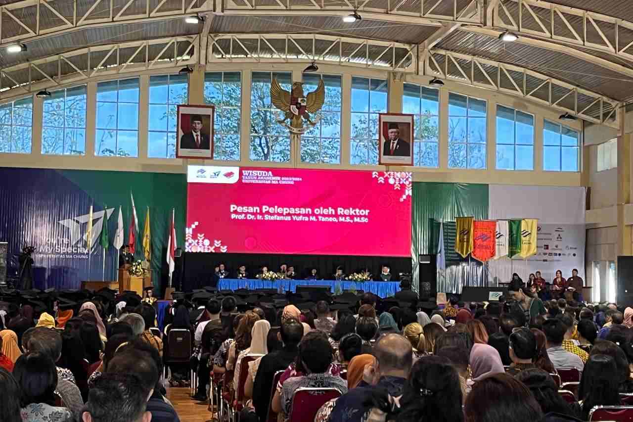 Luluskan 273 Wisudawan, Rektor Universitas Ma Chung: Langsung Kerja dan Menciptakan Kerja