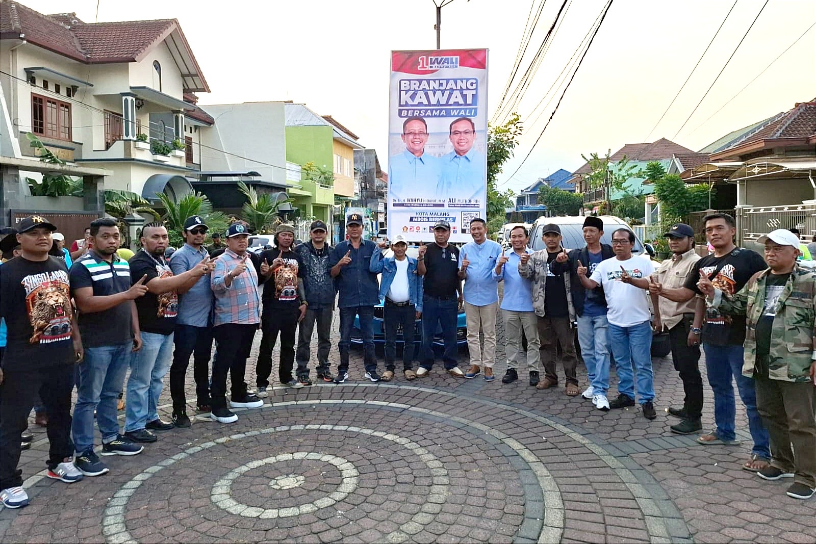 Komunitas Branjang Kawat Resmi Dukung WALI di Pilkada Kota Malang. (ist) - Komunitas Branjang Kawat Resmi Dukung WALI di Pilkada Kota Malang