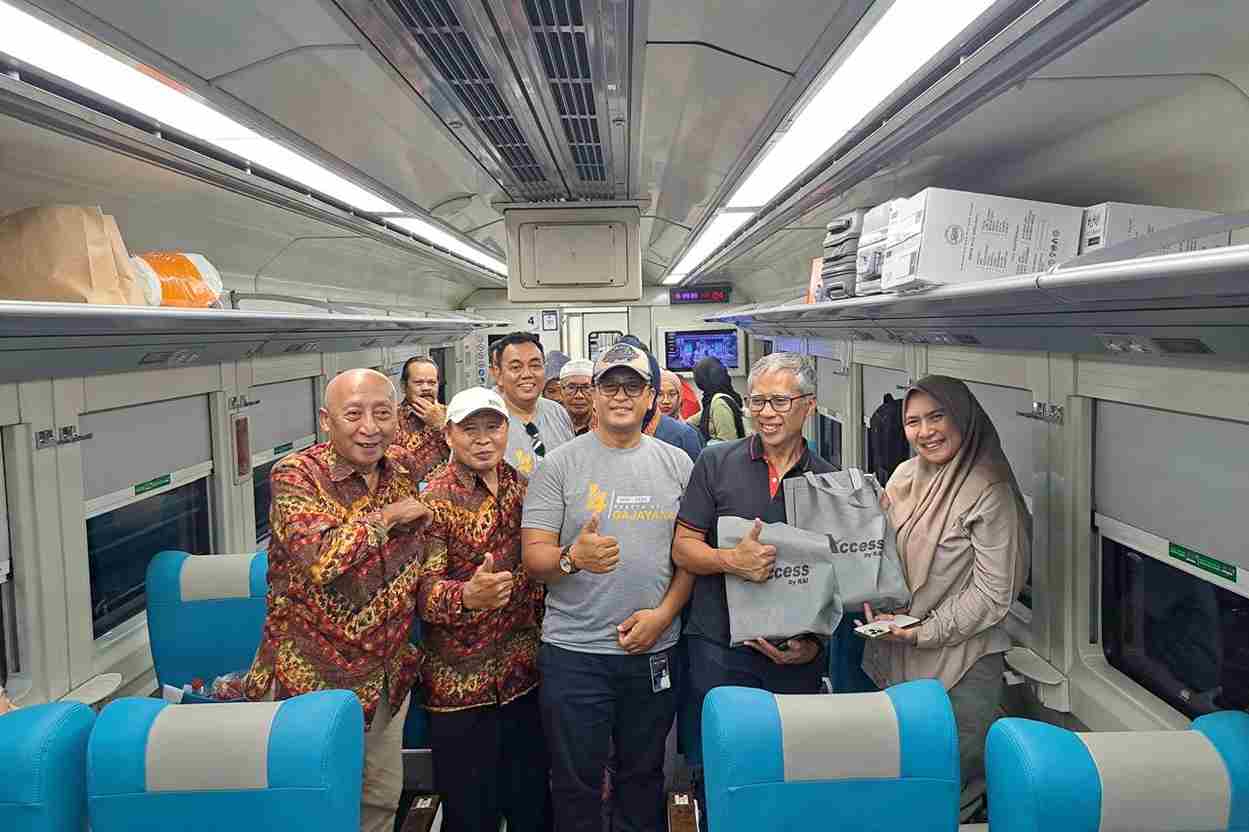 KAI Daop 8 Rayakan Perjalanan 25 Tahun KA Gajayana