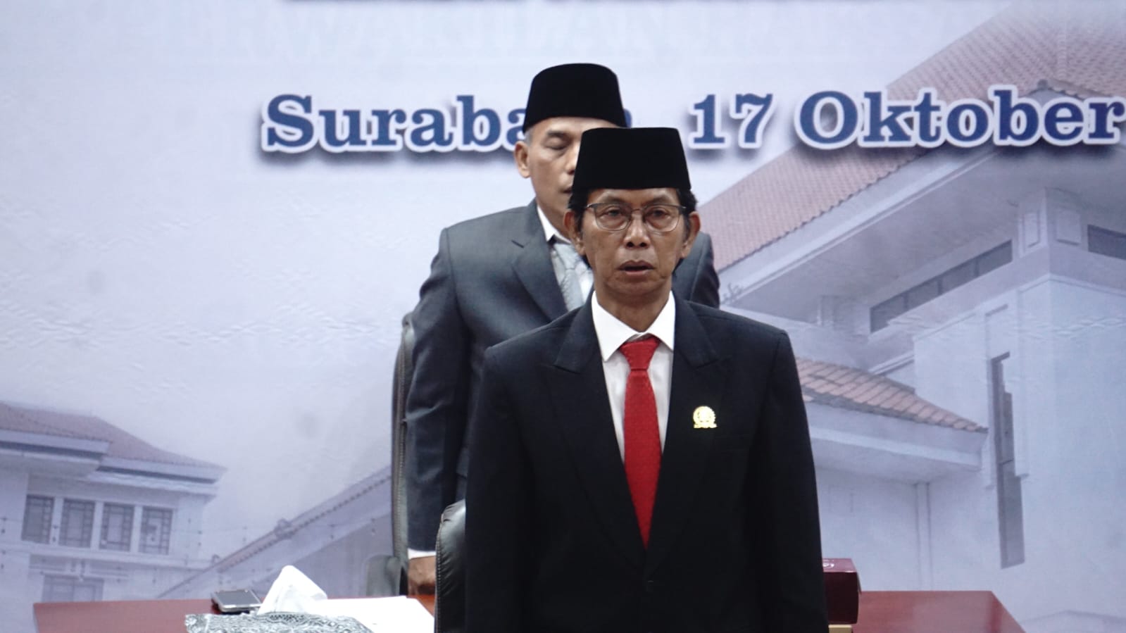 Adi Sutarwijono Kembali Jabat Ketua DPRD Surabaya