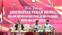 KPU Kota Malang Apresiasi Media Turut Jaga Kondusifitas Pilkada Damai