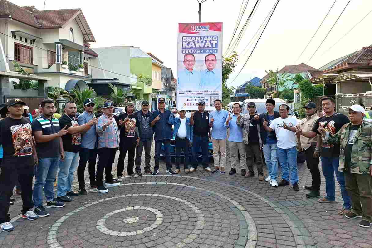 Komunitas Branjang Kawat Resmi Dukung WALI di Pilkada Kota Malang