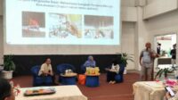 Para mahasiswa peserta Studium Generale secara offline. (rhd) - FHISIP UT Selenggarakan Studium Generale: Kembangkan Potensi Entrepeneurship Mahasiswa