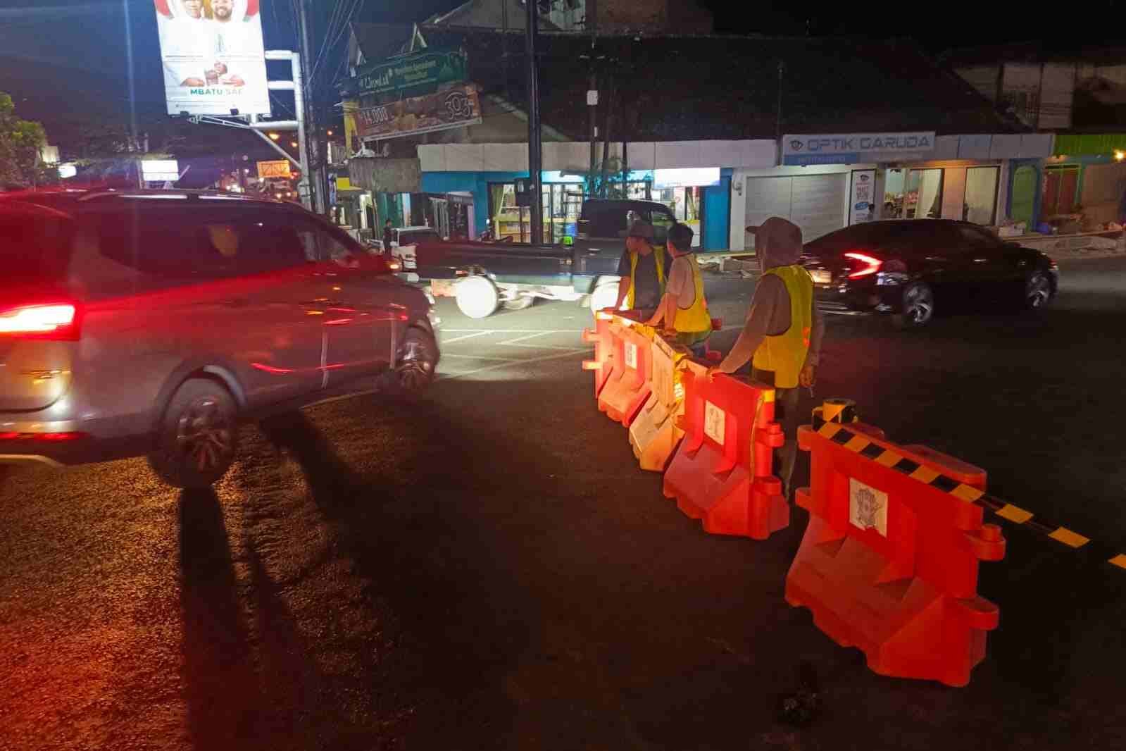 Ini Penyebab Jalan Bromo Semeru Kota Batu Harus Ditutup Semalam