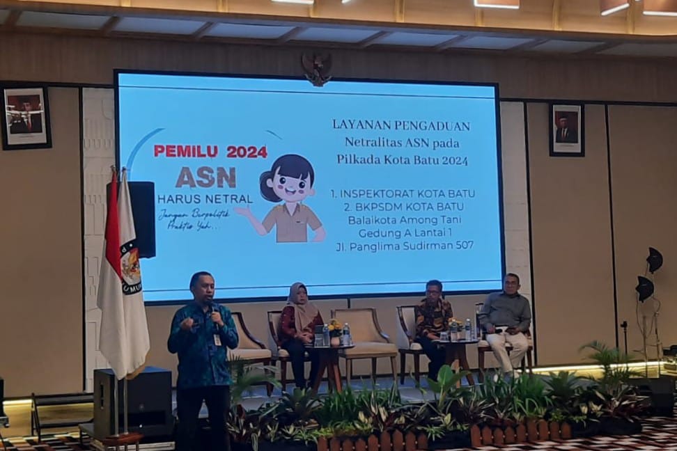 KPU Batu Gelar Sosialisasi Aturan Kampanye Pilkada Serentak