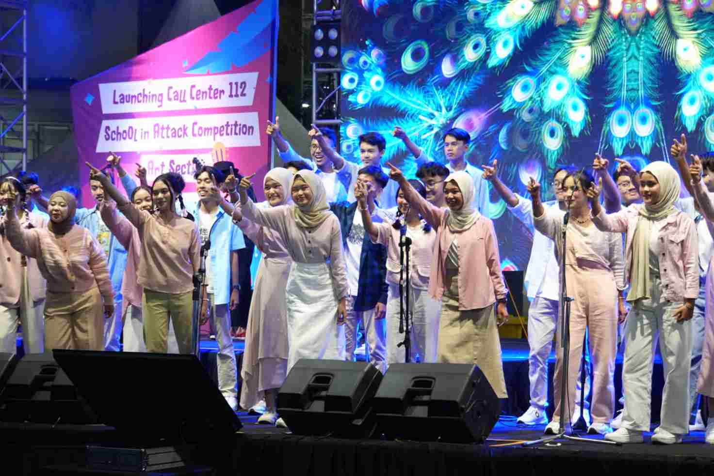 Launching Call Centre 112 di Malam Puncak ATV Festival