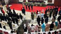 Pengucapan sumpah oleh para pimpinan DPRD Kota Malang. (ws12) - Amithya Ratnanggani Resmi Ketua DPRD Kota Malang, Siap Wujudkan Kesejahteraan Masyarakat