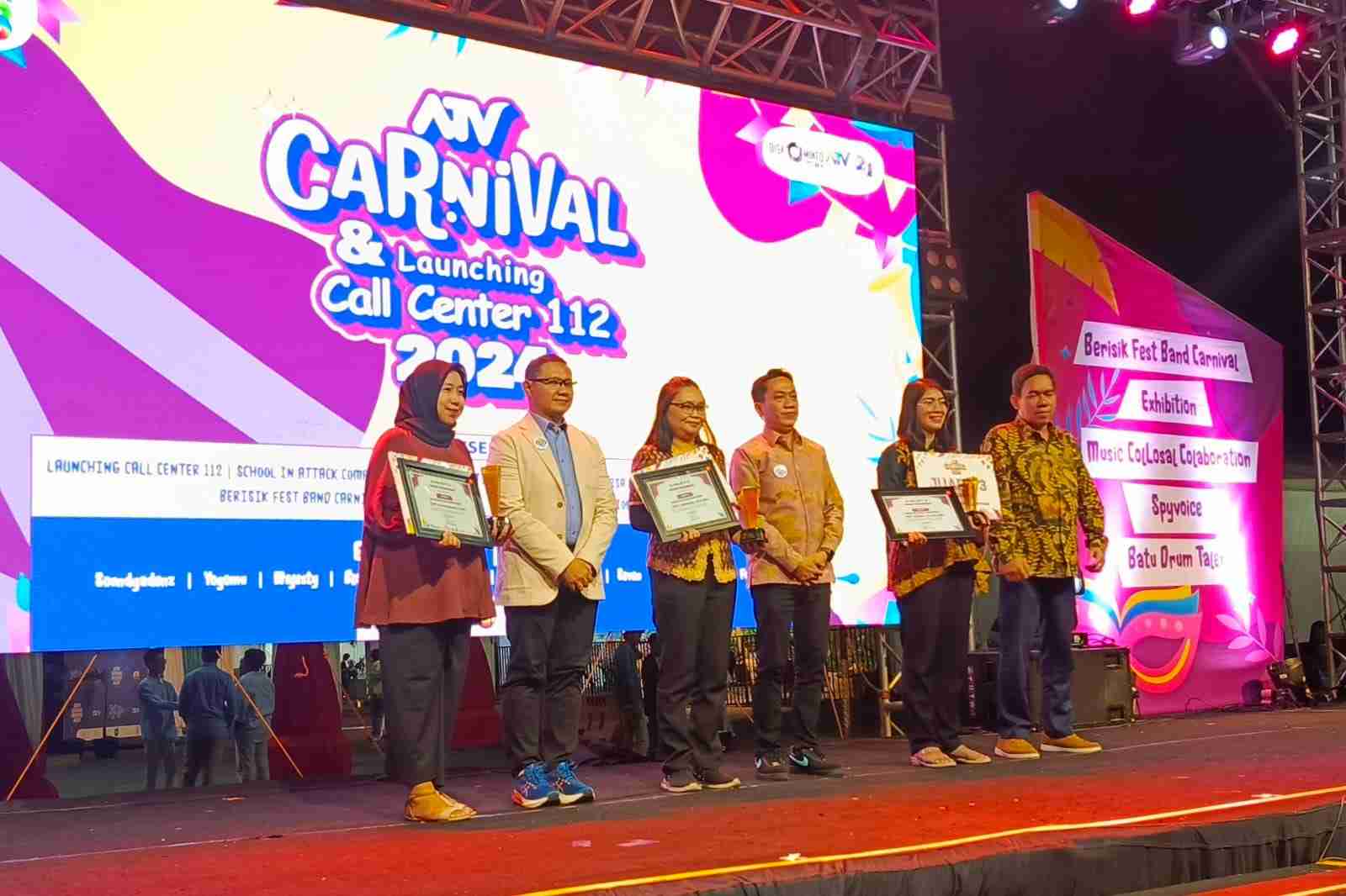 Launching Call Centre 112 di Malam Puncak ATV Festival