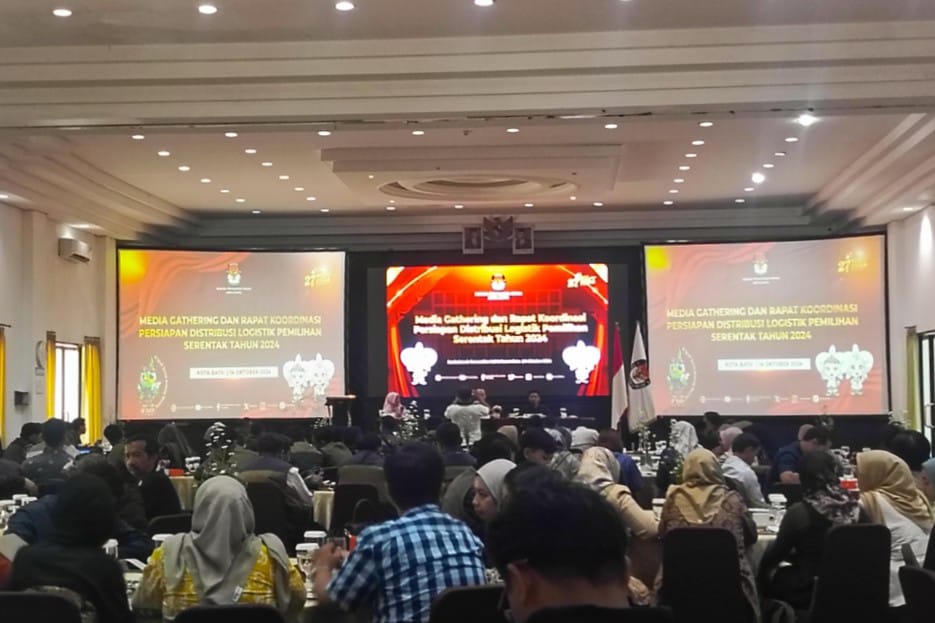 KPU Batu Gelar Media Gathering dan Rakor Persiapan Distribusi Logistik Pilkada Batu 2024