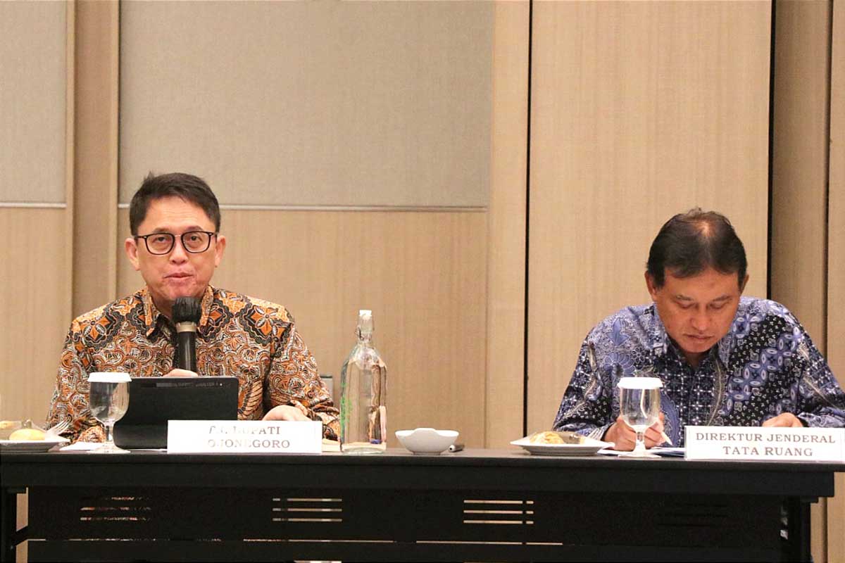 Pj Bupati Bojonegoro hadiri Rakor Lintas Sektor Rencana Detail Tata Ruang di Kementerian Agraria. (ist) - Pj Bupati Bojonegoro Hadiri Rakor Lintas Sektor Rencana Detail Tata Ruang di Kementerian Agraria