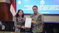 Pj Wali Kota Malang Tandantangani Komitmen Gerakan Nasional Sadar Tertib Arsip