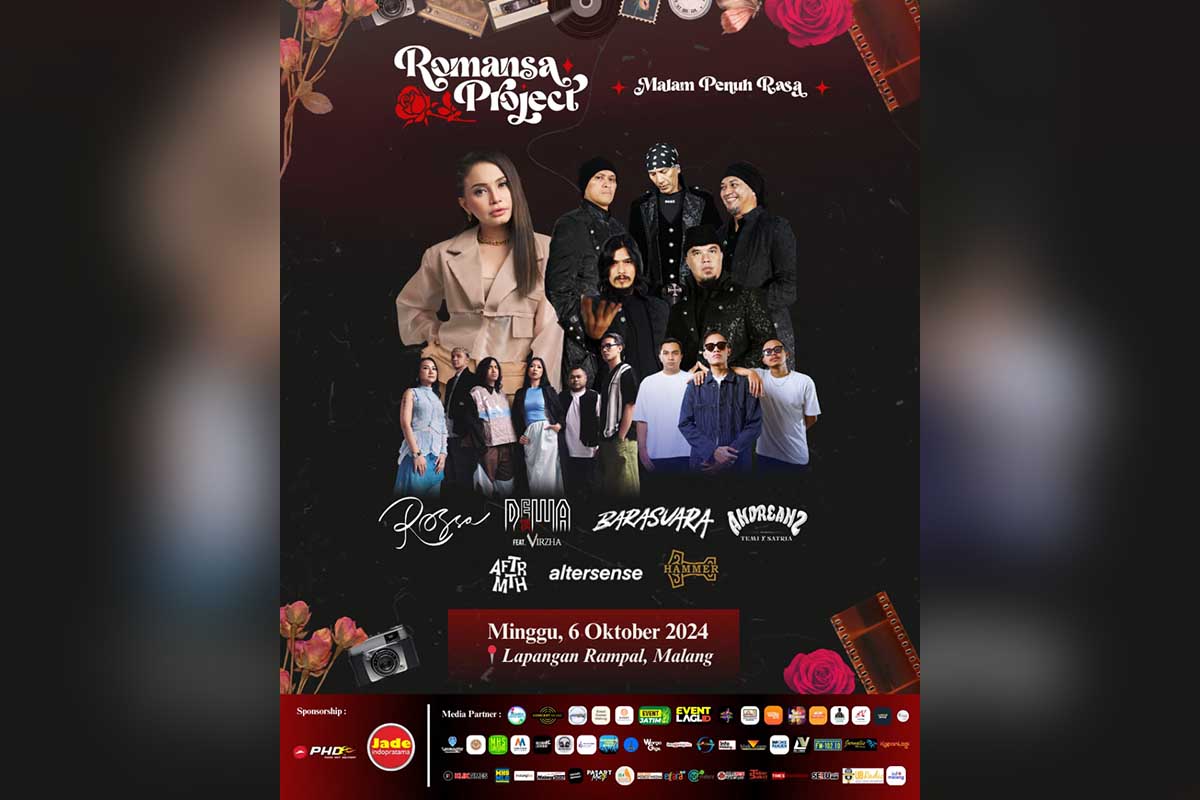 Romansa Project tampilkan DEWA 19 dan Rossa, bakal hibur warga Malang Raya. (ist) - Romansa Project Tampilkan DEWA 19 dan Rossa, Bakal Hibur Warga Malang 6 Oktober