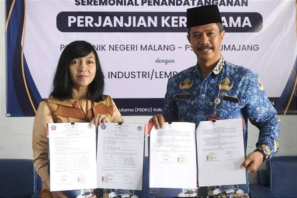 Polinema PSDKU Lumajang Tandatangani Perjajian Kerjasama 19 Mitra