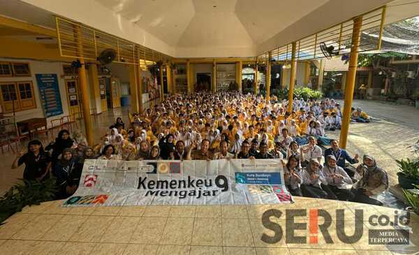 Wujudkan Generasi Emas Indonesia, Program 'Kemenkeu Mengajar 9' Beri Edukasi Siswa Pentingnya Keuangan Negara