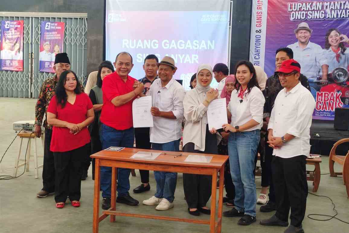 Sam HC-Ganis Rumpoko Luncurkan Program '9 Sing Anyar' dan Tandatangani Pakta Integritas