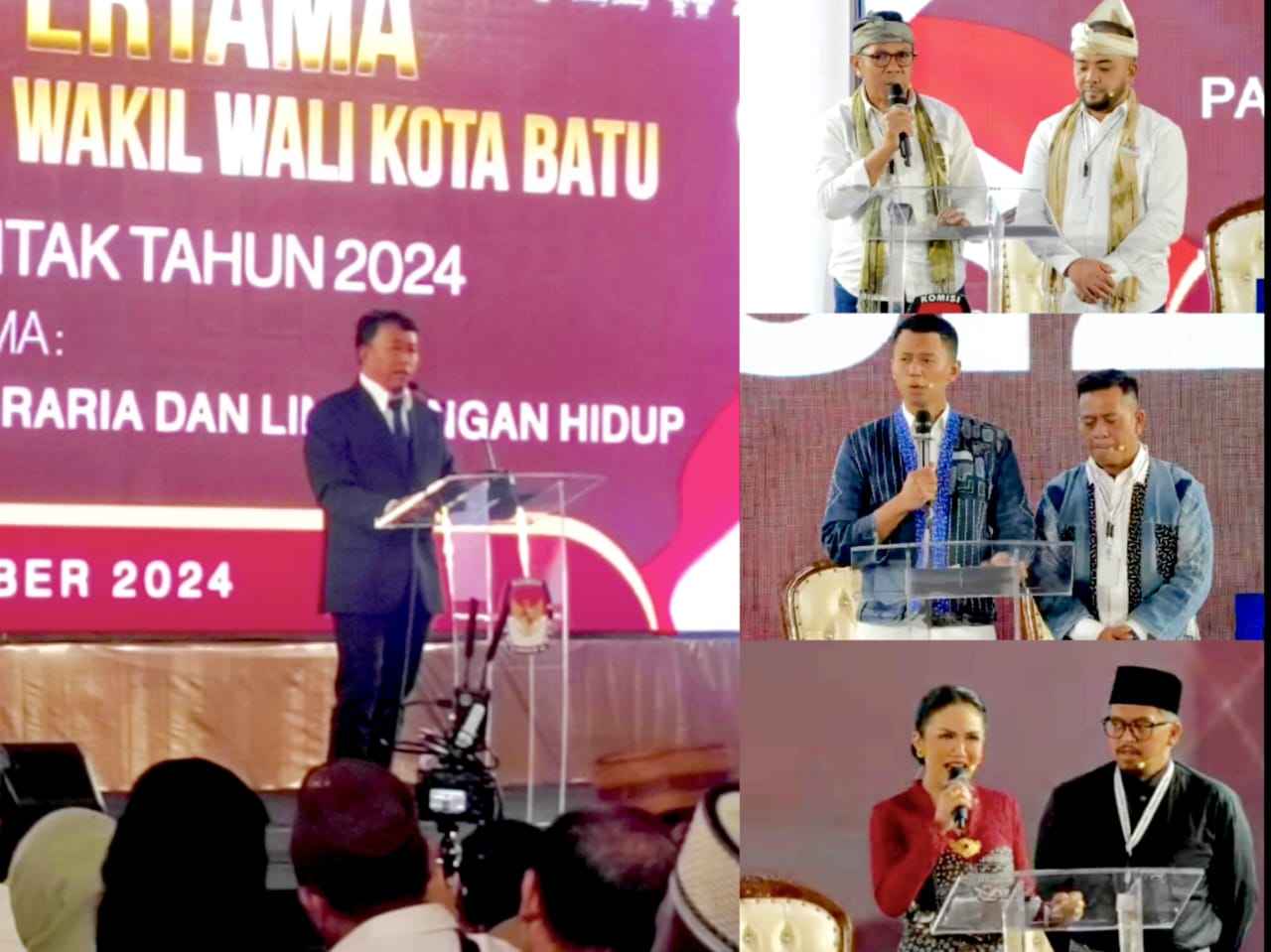 Debat Pertama Antar Paslon Berlangsung Seru Tapi Santun