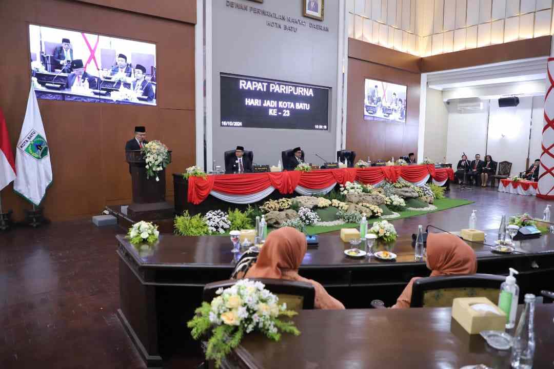 HUT ke-23 Kota Batu, Pj Aries Ajak Masyarakat Bersinergi Untuk Membangun Kota