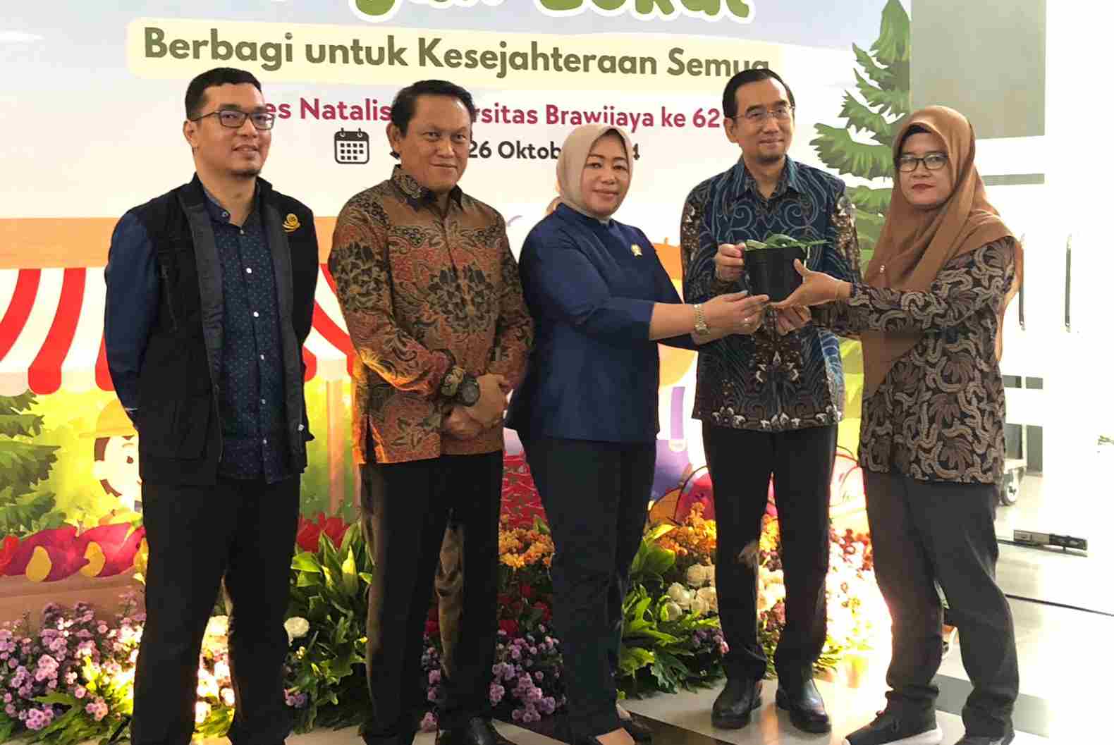 Bapanas Dukung Penuh Gerakan Pangan Lokal dalam Rangkaian Dies Natalis ke-62 UB