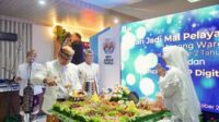 Tradisi Potong tumpeng dalam Peringatan Hari Jadi ke-2 MPP Among Warga. (ist) - MPP Digital Nasional Dilaunching saat Peringatan Hari Jadi ke-2 MPP Among Warga
