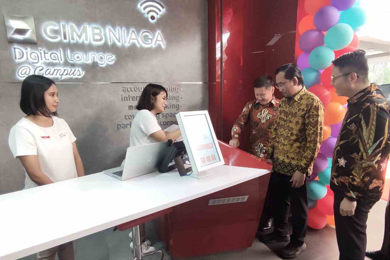 CIMB Niaga Hadirkan Digital Lounge @Campus Universitas Brawijaya, Pertama di Jawa Timur