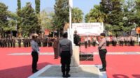 Upacara Peringatan Sumpah Pemuda ke-96 di Mapolres Batu, Serukan Kolaborasi Potensi Generasi Muda