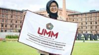 Widiya Yutanti, di Uniwersytet Kazimierza Wielkiego, Bydgoszcz, Polandia. (ist) - Dosen Komunikasi UMM Mengajar Praktik Media Indonesia di UKW Bydgoszcz Polandia