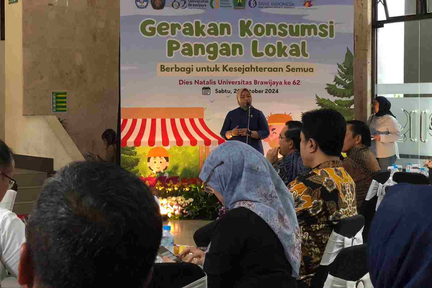 Bapanas Dukung Penuh Gerakan Pangan Lokal dalam Rangkaian Dies Natalis ke-62 UB