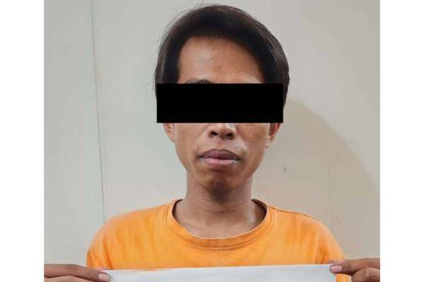 AW sang pengedar sabu di Kecamatan Wonosari, Kabupaten Malang. (ist) - Pengedar Sabu Asal Wonosari Diringkus Bersama 10 Paket Sabu Siap Edar