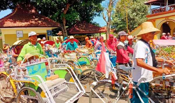 Peduli terhadap Ribuan Abang Becak, Achmad Fauzi Didoakan Lanjutkan Kepemimpinan di Sumenep