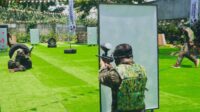 Asyiknya menikmati keseruan bermain paintball di 'Mirama Adventure'. (ist) - 'Mirama Adventure' Keseruan Paintball di Grand Mercure Malang Mirama