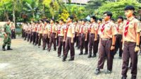 Babinsa Kedungkandang Berikan Pelatihan Diksarmil SMKN 10 Malang