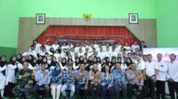Babinsa Klojen hadiri Pelantikan KPPS. (ist) - Hadiri Pelantikan KPPS, Babinsa Klojen Dukung Pemilu Damai