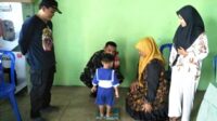 Babinsa Koramil Lowokwaru Dampingi Posyandu Balita di Tunjungsekar