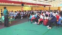 Babinsa Sukun Bentuk Generasi Muda Berkarakter dan Berakhlak Mulia Siswa Bhakti Luhur