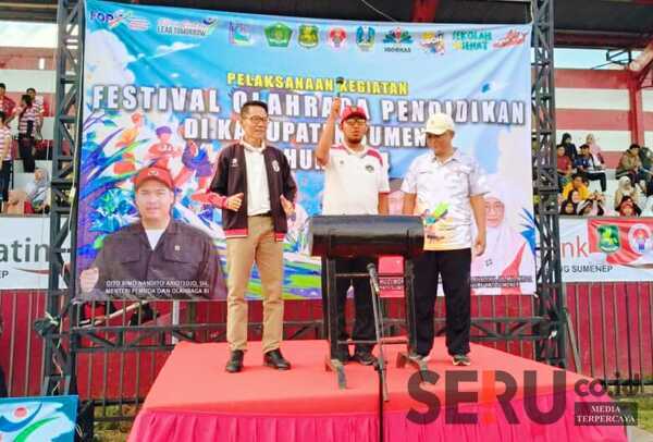 Festival Olahraga Pendidikan Jadi Ajang Pengembangan Bakat Siswa di Sumenep