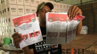 KPU Kabupaten Malang Kekurangan Surat Suara, 1.020 Diantaranya Rusak