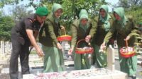 HUT ke-61 Korem 083/Bdj, Dandim 0833 Kota Malang Hadiri Ziarah TMP Untung Suropati