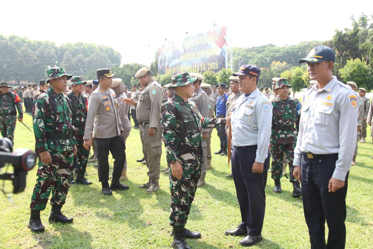 Danrem 083/Bdj yakinkan kesiapan latihan antisipasi konflik sosial jelang Pilkada. (penrem083) - Danrem 083/Bdj Yakinkan Kesiapan Latihan Antisipasi Konflik Sosial Jelang Pilkada