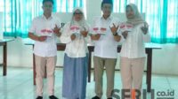 Dimyati Bersama Istri dan Kedua Anaknya Coblos di TPS 13 Dinoyo, Optimis ABADI Menang