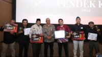 Foto bersama para pemenang lomba video pendek KIM 2024. (Diskominfo) - Diskominfo Kota Malang Dorong KIM Angkat Potensi UMKM melalui Lomba Film Pendek