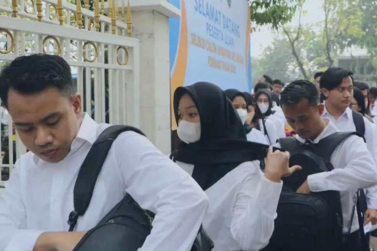Ilustrasi peserta yang mengikuti seleksi SKD CPNS 2024. (ist) - Besok Pengumuman SKD CPNS 2024, Begini Cara Cek Nilai dan Hasilnya!