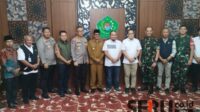 KPU RI Bersama Pemerintah Jawa Timur saat melakukan kunjungan kerja ke Kabupaten Pamekasan. (Seru.co.id/udi) - KPU RI Bersama Pemerintah Jawa Timur Tinjau Kesiapan Pilkada di Pamekasan
